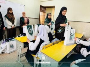 دور مجتمعي وحضور إنساني تعززه كلية الصيدلة في مبادراتها المجتمعية بصورة مستمرة