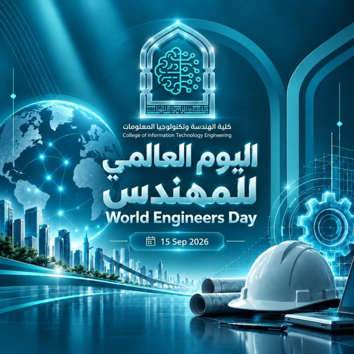في يوم المهندس العالمي.. كلية الهندسة وتكنولوجيا المعلومات: هندسةٌ تصنع الحلول وتبني المستقبل