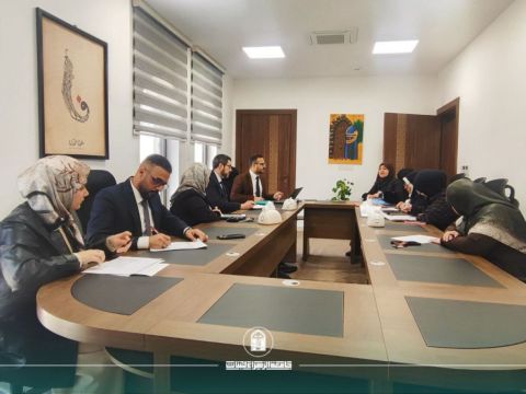 مجلس الكلية يعقد اجتماعات شاملة لتنظيم متطلبات الكورس الثاني