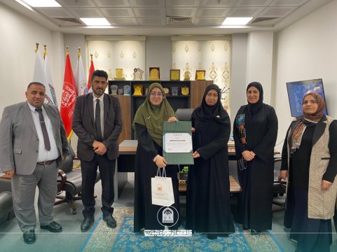 After University of Al-Zahraa Secures First Place, College of Pharmacy Honors Student Participant