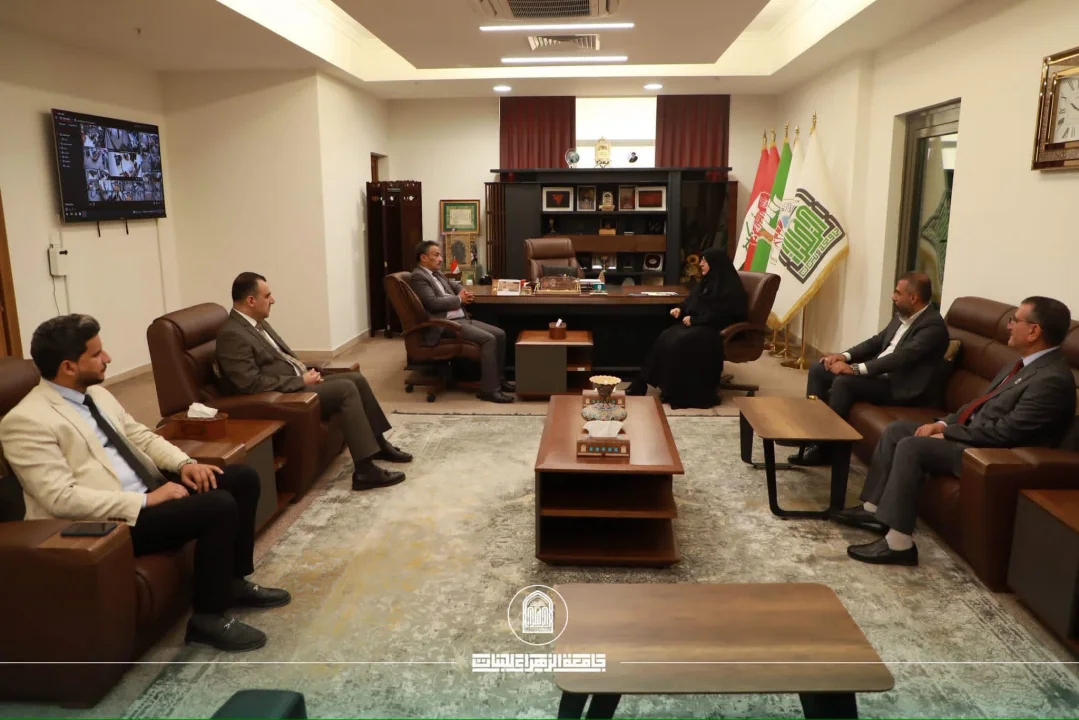 Al-Zahraa University Receives Ministerial Committee to Review Establishment of Colleges of Applied Medical Sciences,  Arts and Humanities