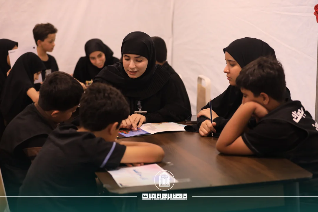 By the Hands of Engineering Students… Technology Transforms into a Husseini Service at Al-Zahraa University’s Arbaeen Procession
