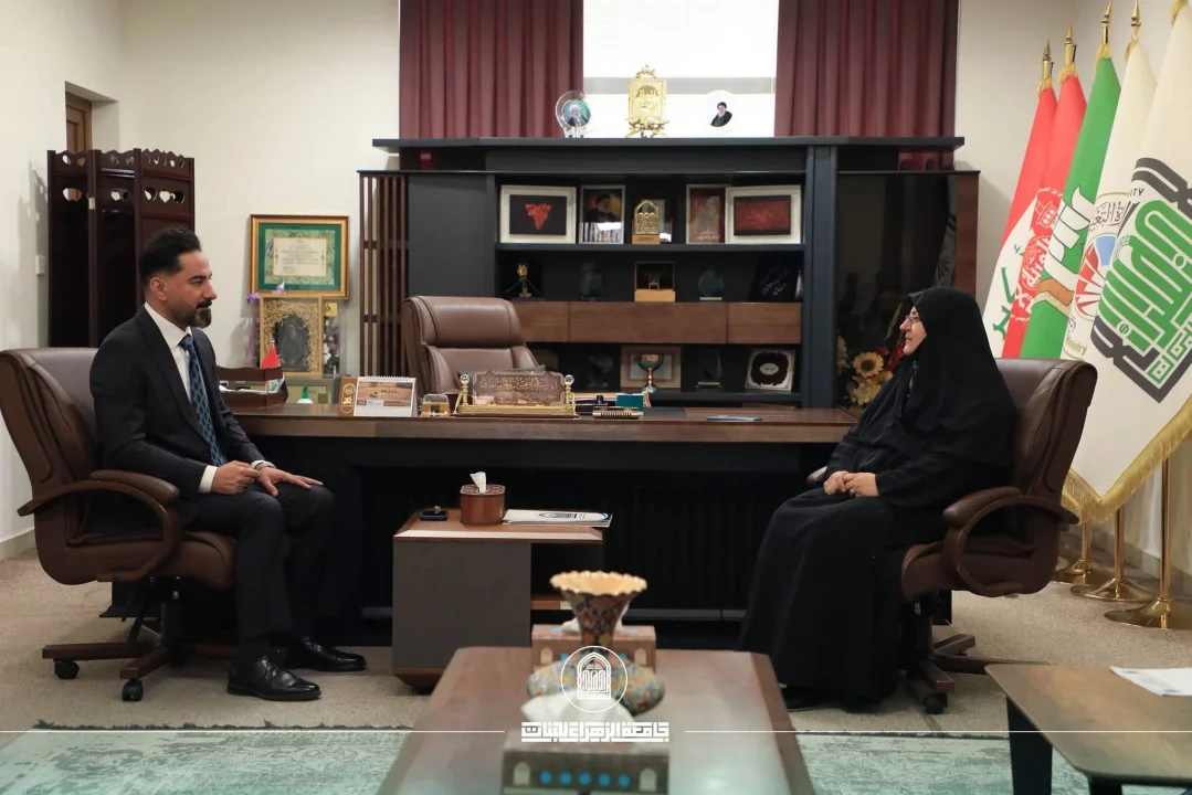 جامعة الزهراء تبحث مع فريق منصة "HEPIQ" آليات تطبيق نظام معلومات الطالب (SIS)