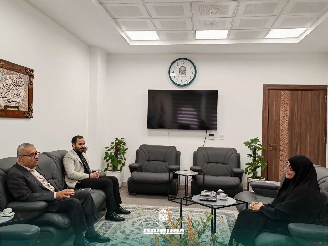 العميدة تستقبل عميد كلية التقنيات الصحية والطبية لبحث آفاق التعاون الأكاديمي المشترك