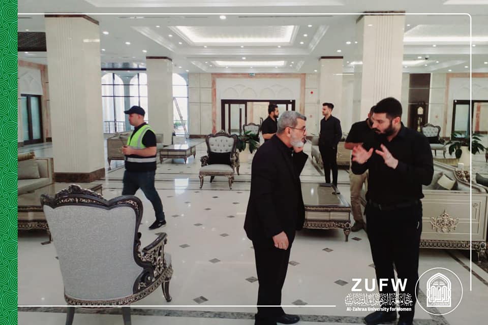 The Diwan Affairs Department finally finishes the annual maintenance campaign for university buildings backed up by continuous follow-ups during the entire campaign. The head of the department (prof. Shehab shareefi) said that,