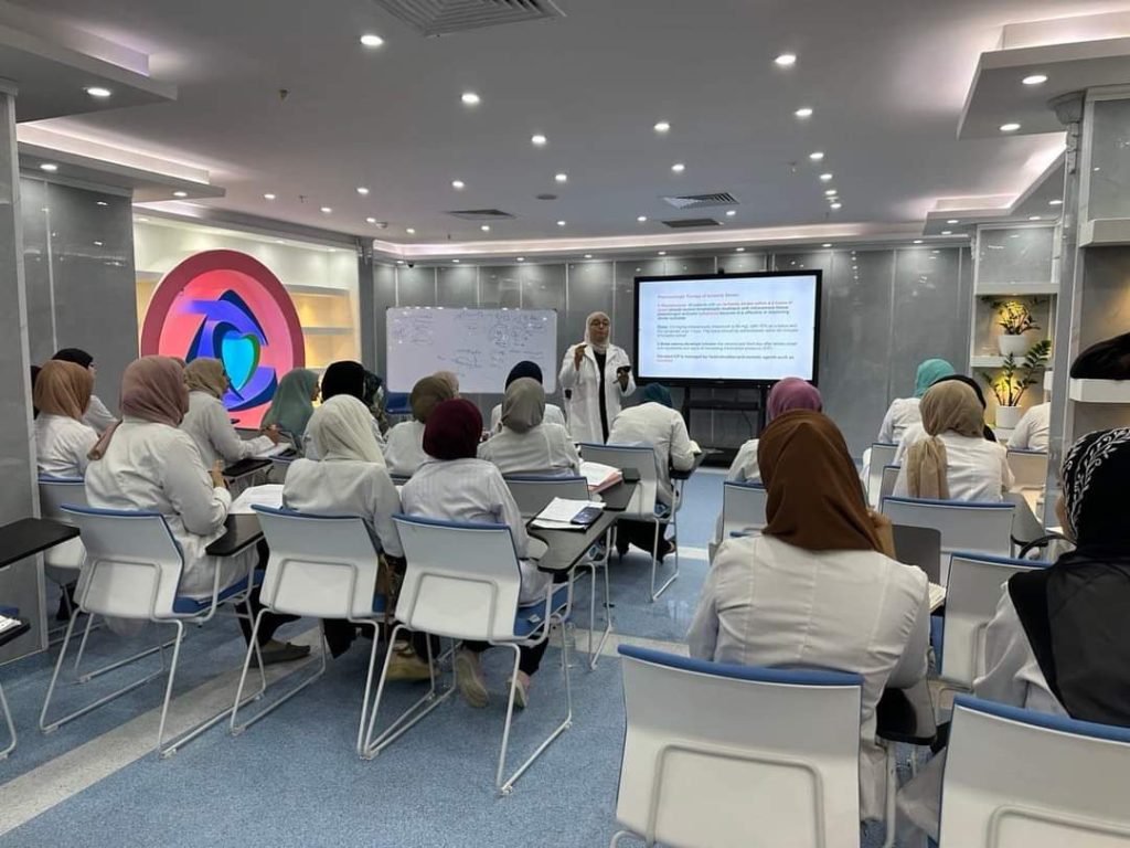 Summer Training of Female Students of the Faculty of Pharmacy at Al-Zahraa University for Women at Al- Sayeda Khadija Al-Kubra Hospital of Imam Hussein Holy Shrine