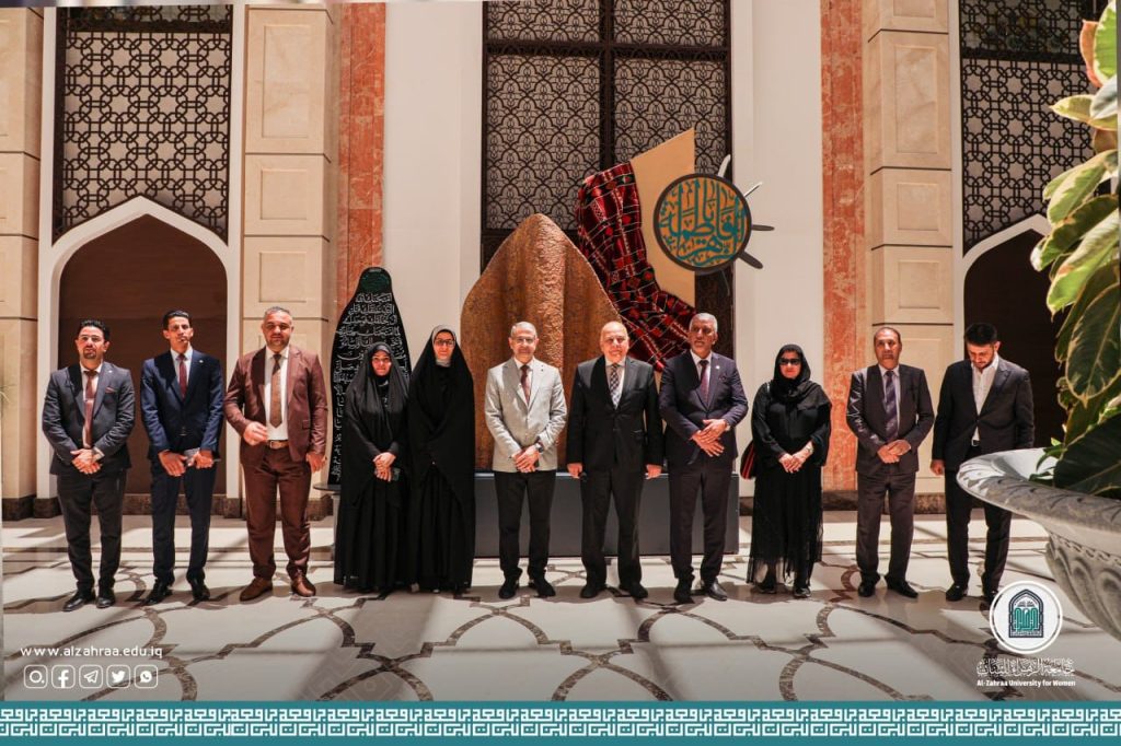 جامعة الزهراء (عليها السلام) للبنات تستقبل رئيس اتحاد الجامعات العربية