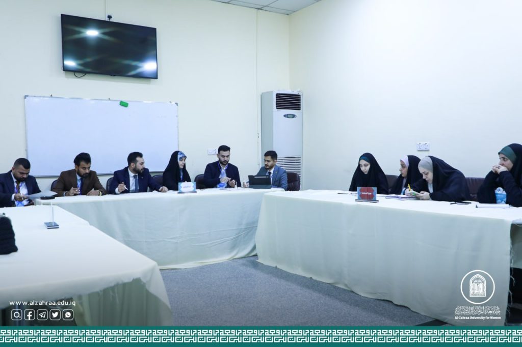 Al-Zahraa University participates in the World Cup of Debates for Iraqi Universities.