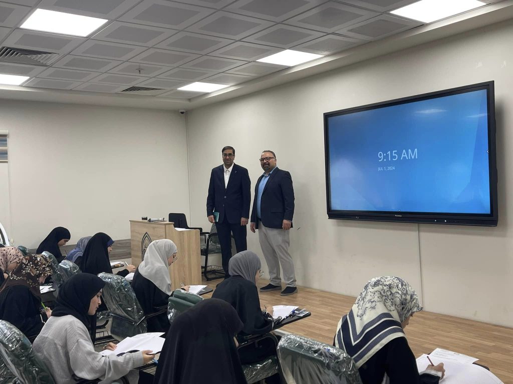 اليوم الأول للامتحانات النهائية في قسمي هندسة الذكاء الاصطناعي وهندسة الأمن السيبراني