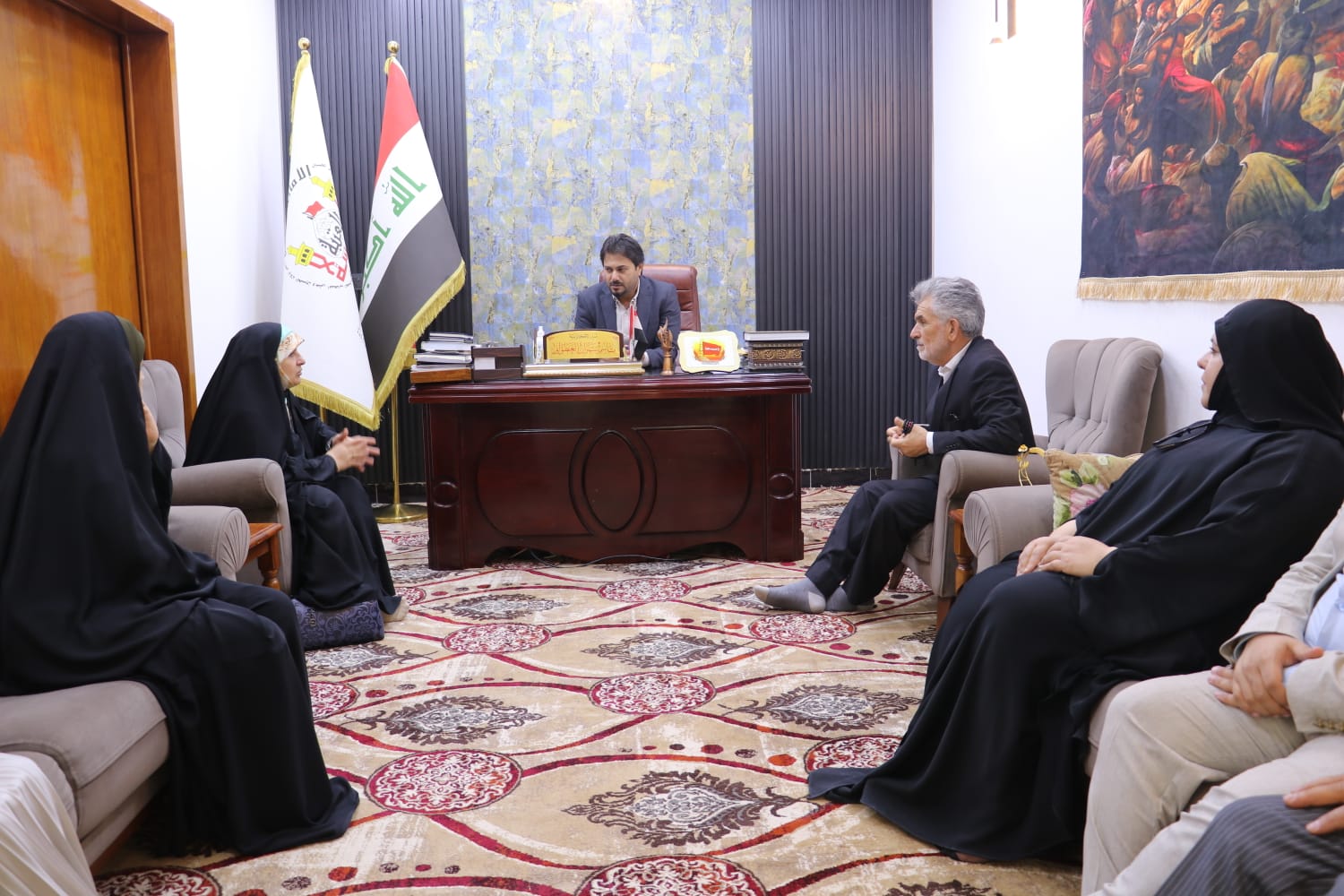 .  Department of Special Education at Al-Zahraa University Visits Imam Hussein Institute for Deaf